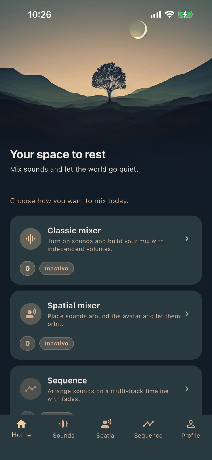 Lumneris app screenshot
